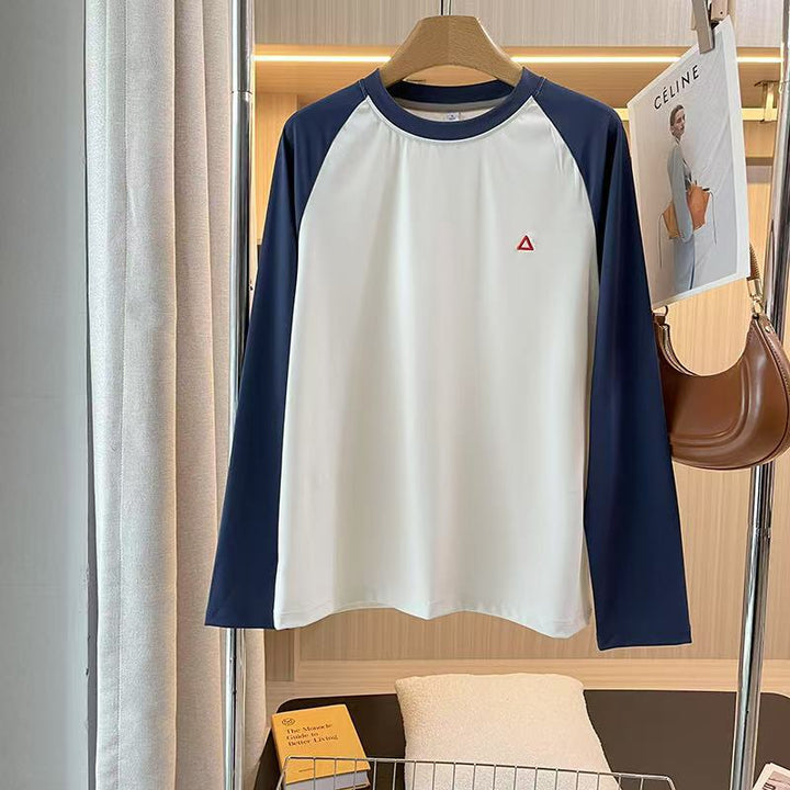 Kvinders sporty langærmet T-shirt med åndbare indsæt Stilla