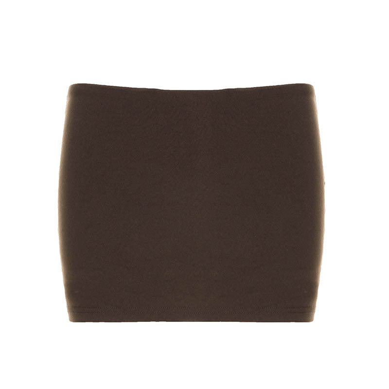 Dame Sporty Mini-Skirt med elastisk talje og funktionelt design Skovae
