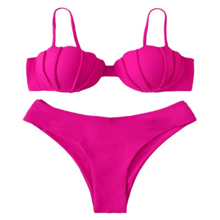 Dame Bikini-sæt med musling-detalje Stilla