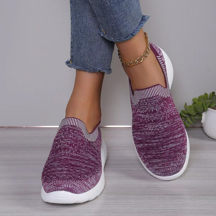 Dame Behagelige Slip-On Sneakers med åndbart overdækning Stilla