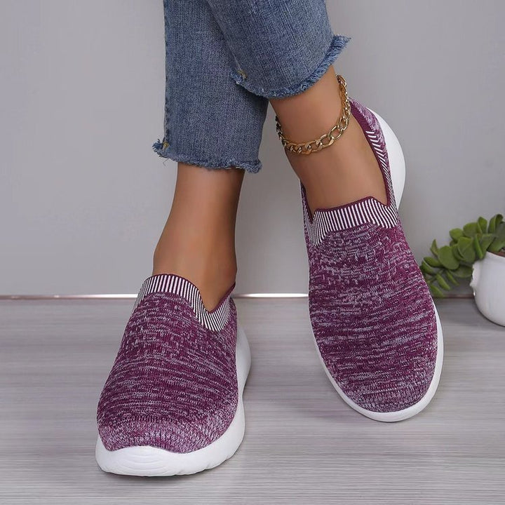 Dame Behagelige Slip-On Sneakers med åndbart overdækning Stilla