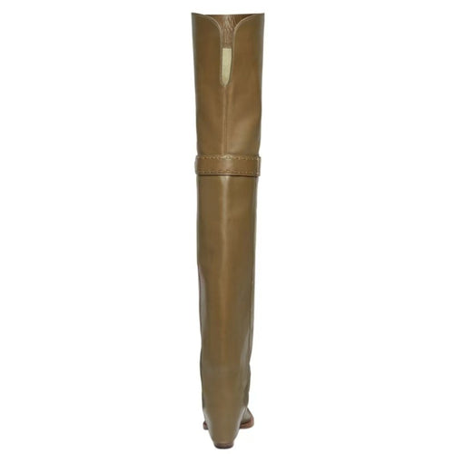 Femme High-Cut Stiletto Knæhøje Støvler med skulptureret Finish Stilla