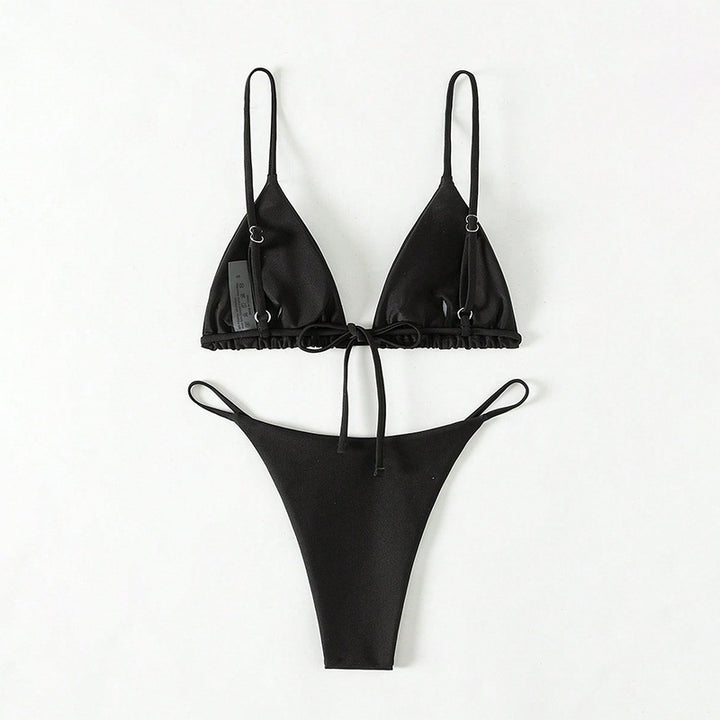 Dame Tie-Dye Triangel-Bikini Skovae