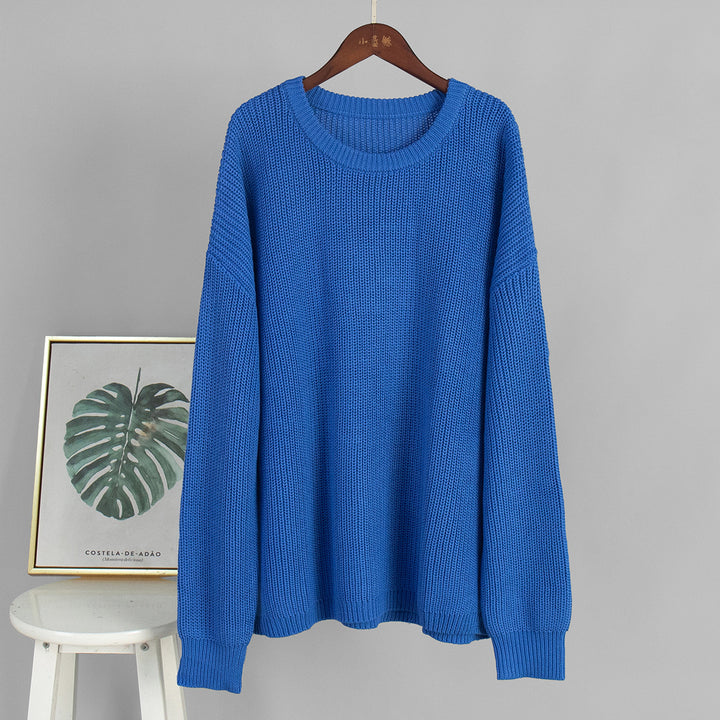 Kvinders oversized striktrøje med casual skæring Stilla