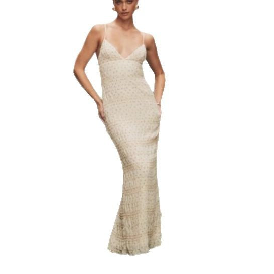 Dame elegant maxikjole Skovae