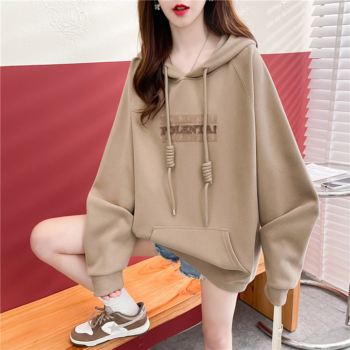 Femme Casual Graphic Hoodie Stilla