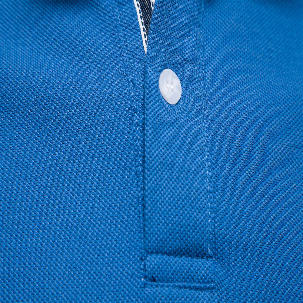 Herre poloshirt i åndbart bomuld med moderigtigt krave Stilla