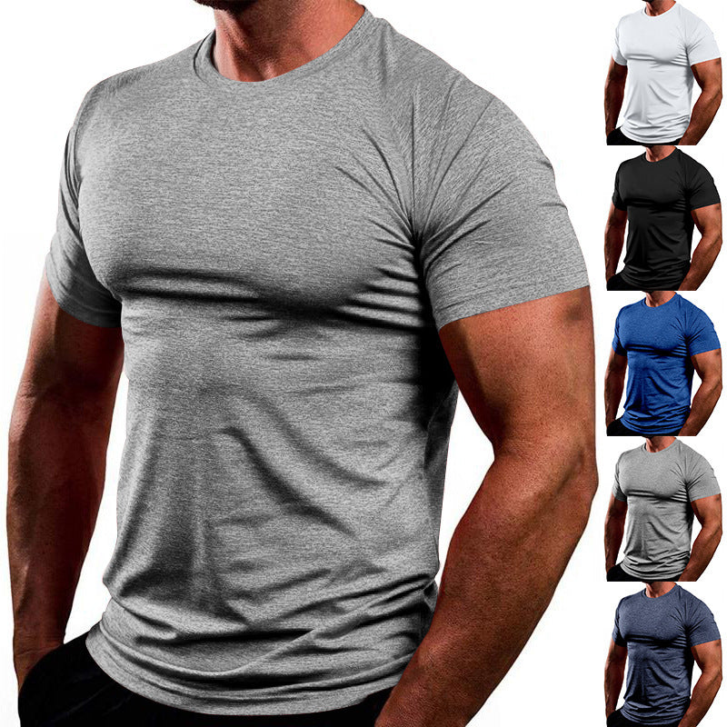 Herrer Sportsligt Kortærmet T-shirt lavet af åndbart materiale med fugtighedsregulerende effekt Stilla