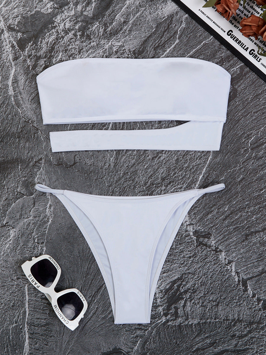 Femme Cut-Out Bandeau Bikini Sæt Stilla