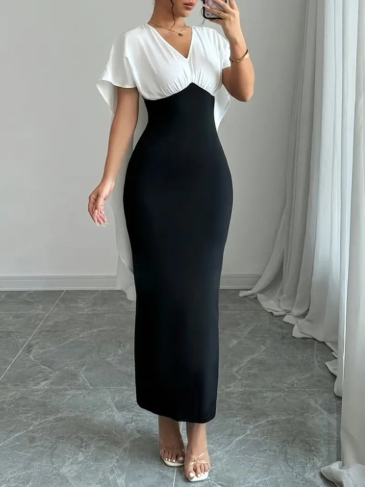 Dame Elegant og figursyet aftenkjole Stilla