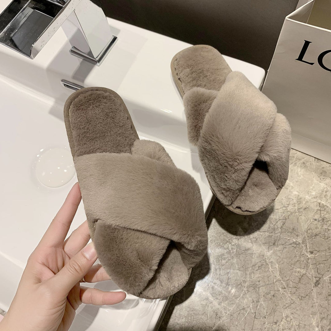Dameplushusko med raffineret knude-design og ultra blødt indre Stilla