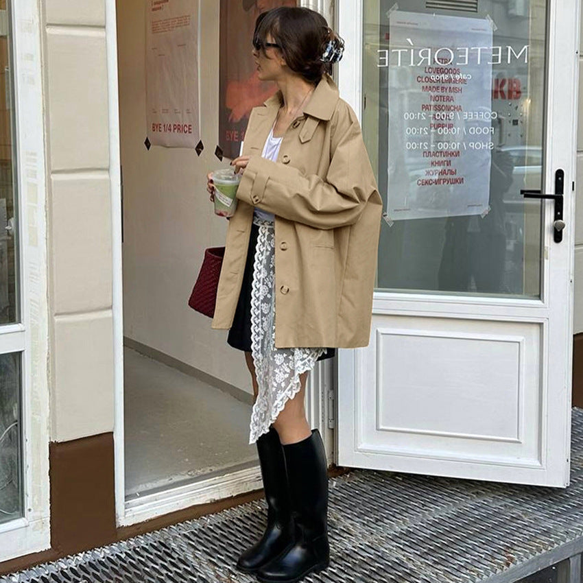 Dame Oversized Blazer med moderne snit og alsidigt design Stilla