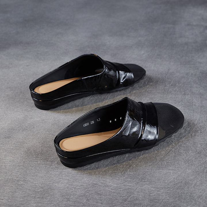 Dame Slip-On Komfort Clogs med åndbart mesh-overmateriale Stilla