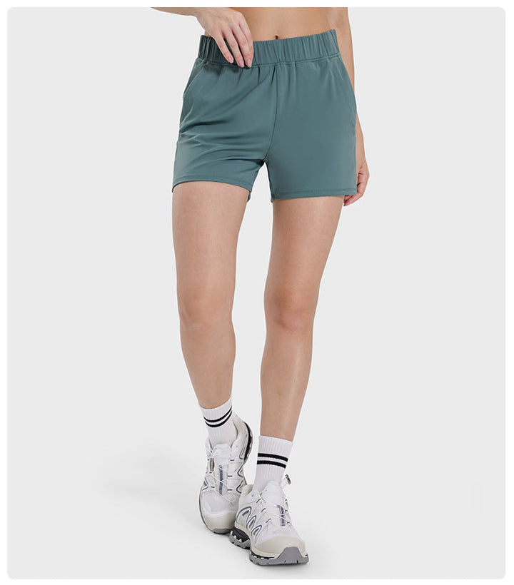 Stilla | Mint Hurtørrende Åndbare Udendørs Sports Shorts Til Kvinder