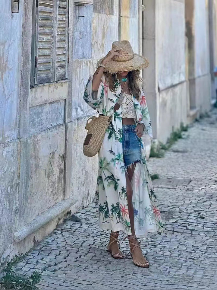 Dame Strandkimono Stilla