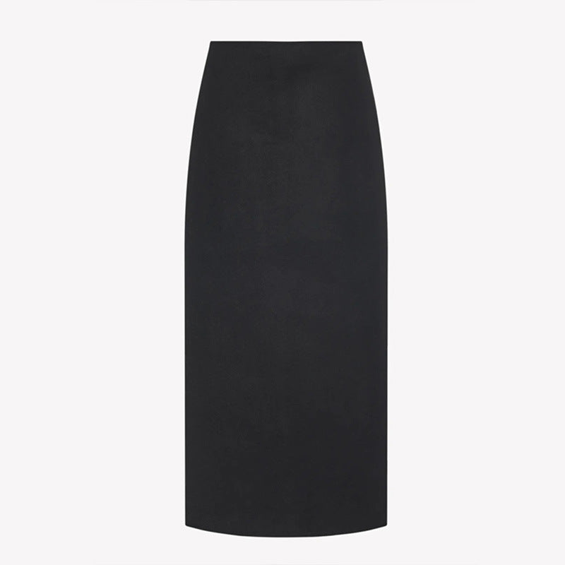 Kvindernes elegante maxi-nederdel med høj talje og minimalistisk silhuet Stilla