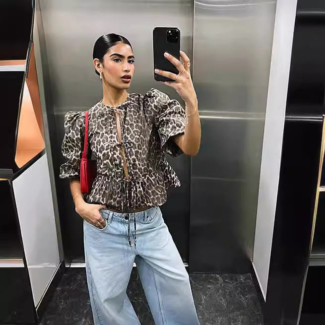 Dame Statement Bluse Stilla