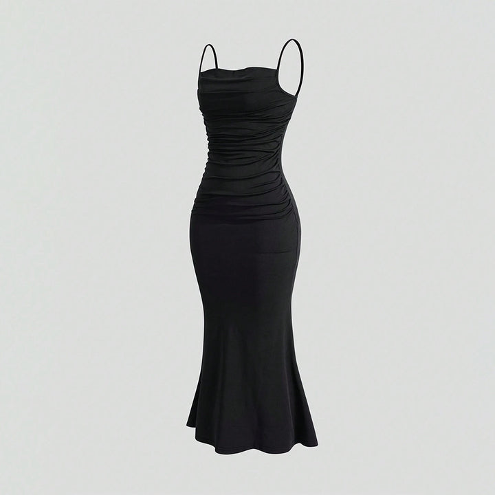 Damer Maxikjole med elegante pagder og off-the-shoulder stropper Stilla