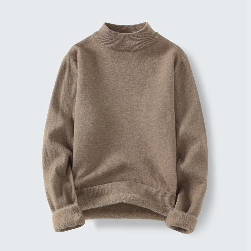 Herrer Ståkrave Behagelig Pullover Sweater Stilla