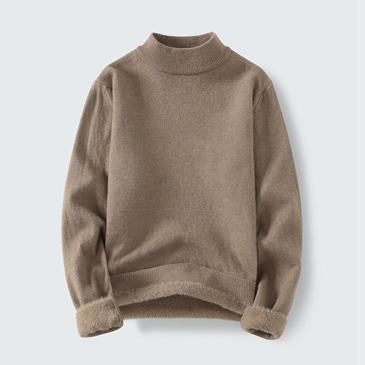 Herrer Ståkrave Behagelig Pullover Sweater Stilla