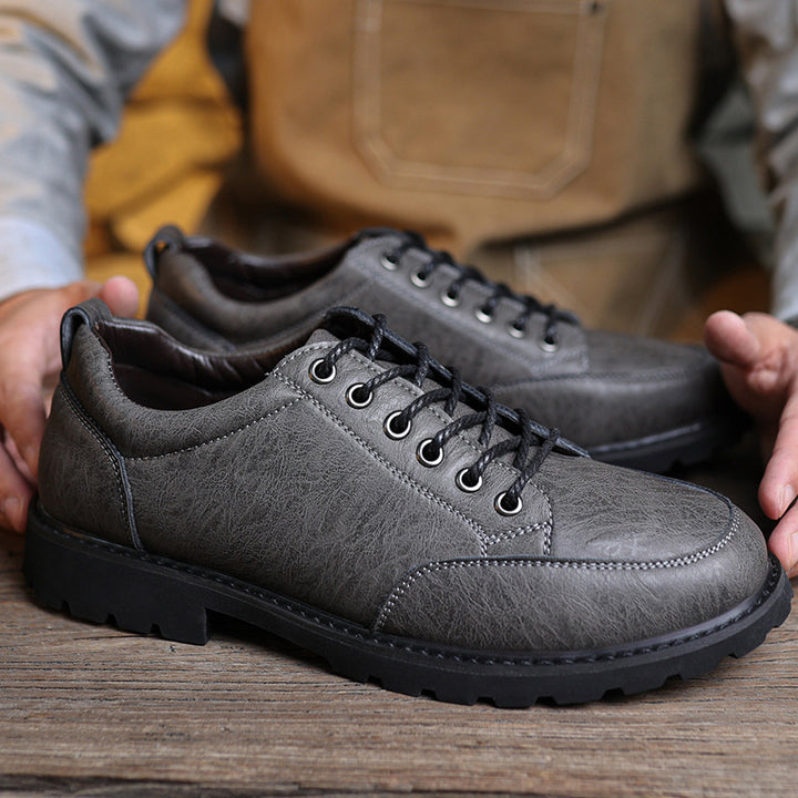 Herre fritid læder sneakers Stilla