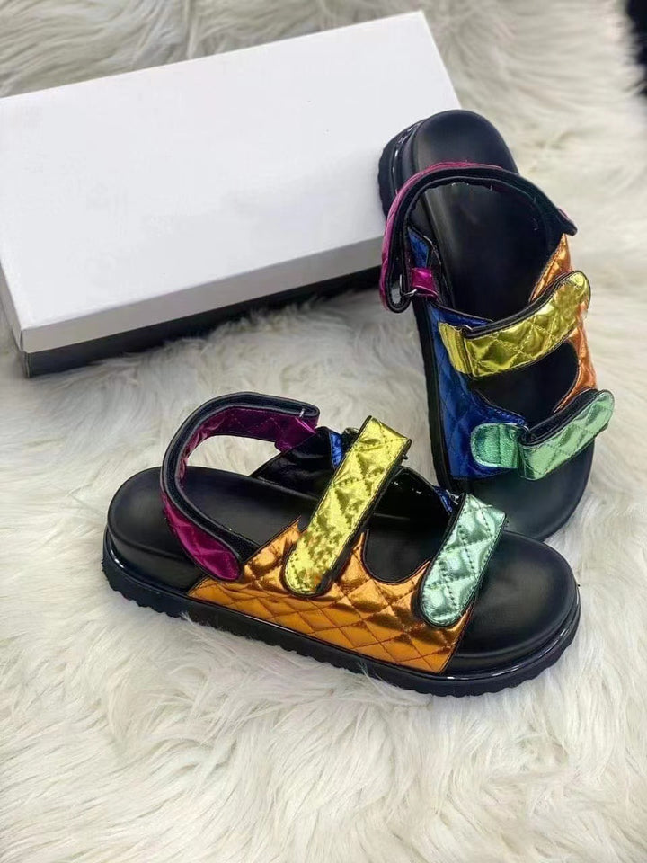 Dame Komfortable Sandaler med justerbare remme og dæmpende sål Stilla