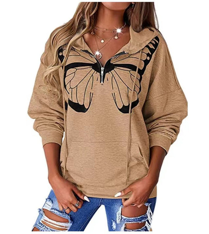 Stilla | Zip up Snor Front Lomme Hættetrøje