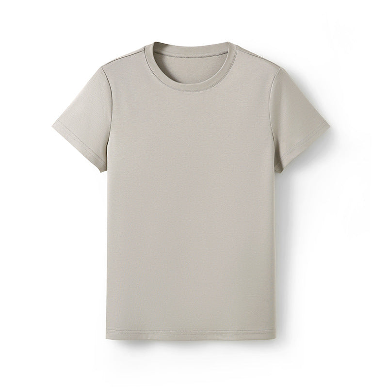 Femme Classic Kortærmet Rundhals T-Shirt Stilla
