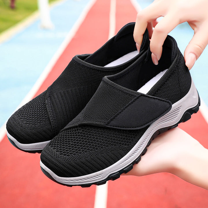 Dame Sporty Slip-On Sneakers med skridsikker sål og åndbart overmateriale Stilla