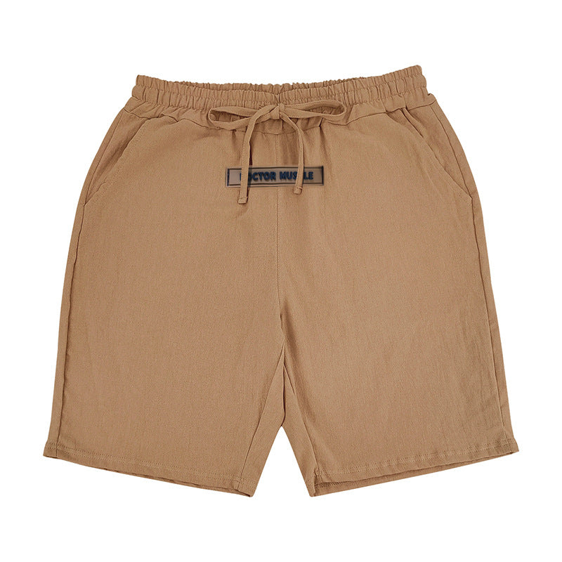 Herrer afslappede shorts med elastisk talje og praktisk snøre Stilla