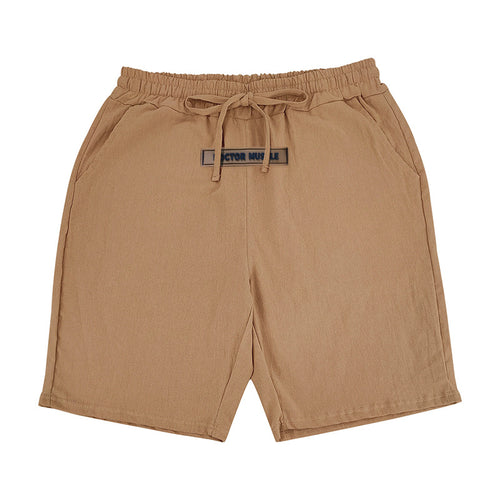 Herrer afslappede shorts med elastisk talje og praktisk snøre Stilla