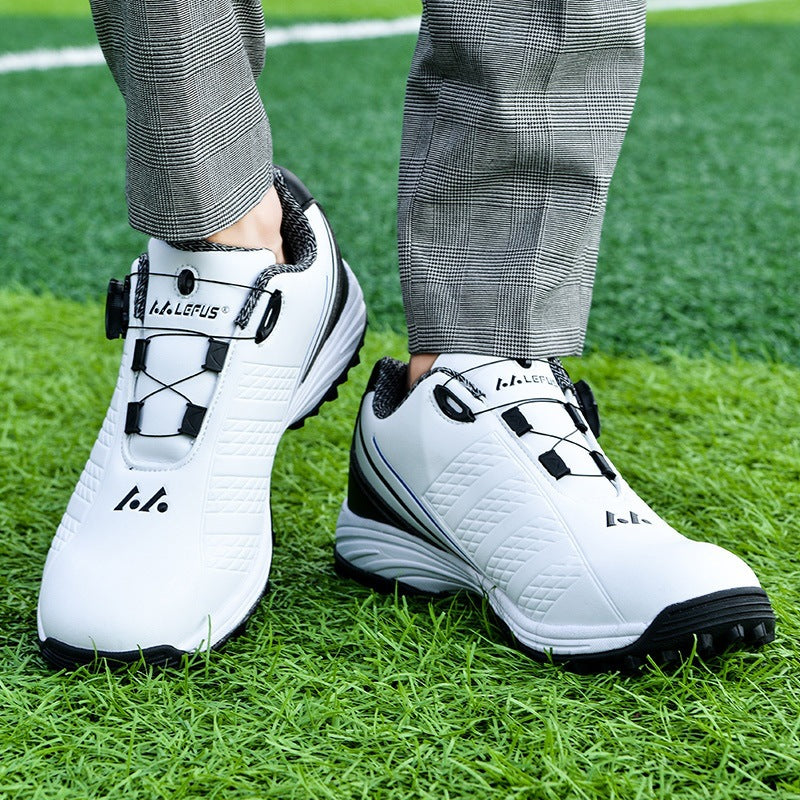 Herrer højtydende golf sneakers med justerbart snøresystem Stilla