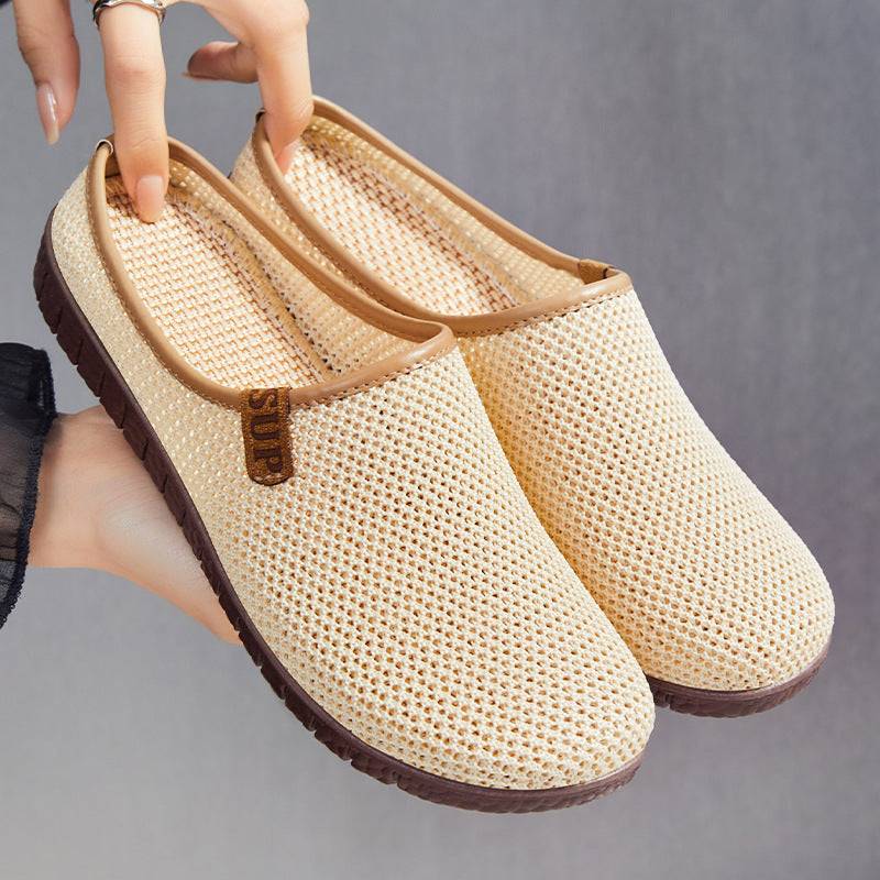 Dame Åndbar Slip-On Sko lavet af let netmateriale Stilla