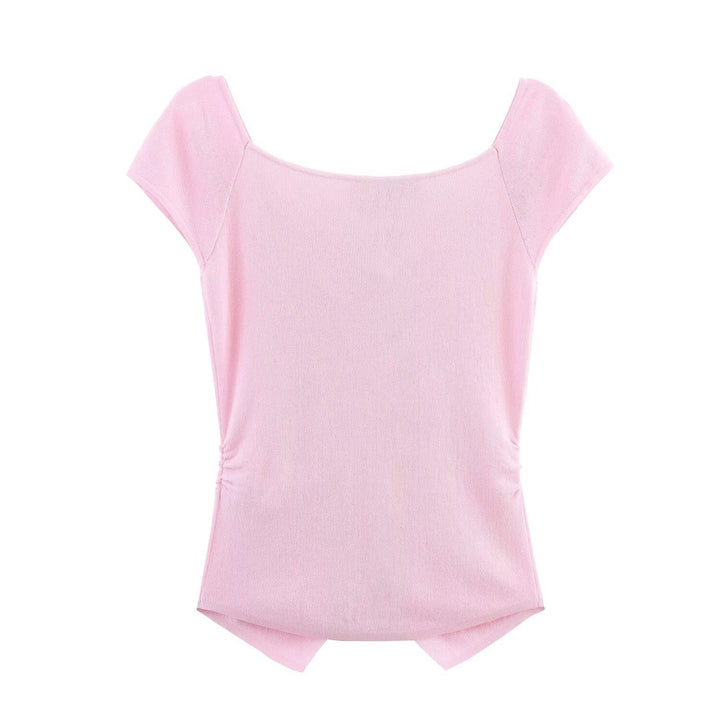 Femme Rüschenschlanke Pasform Top Stilla