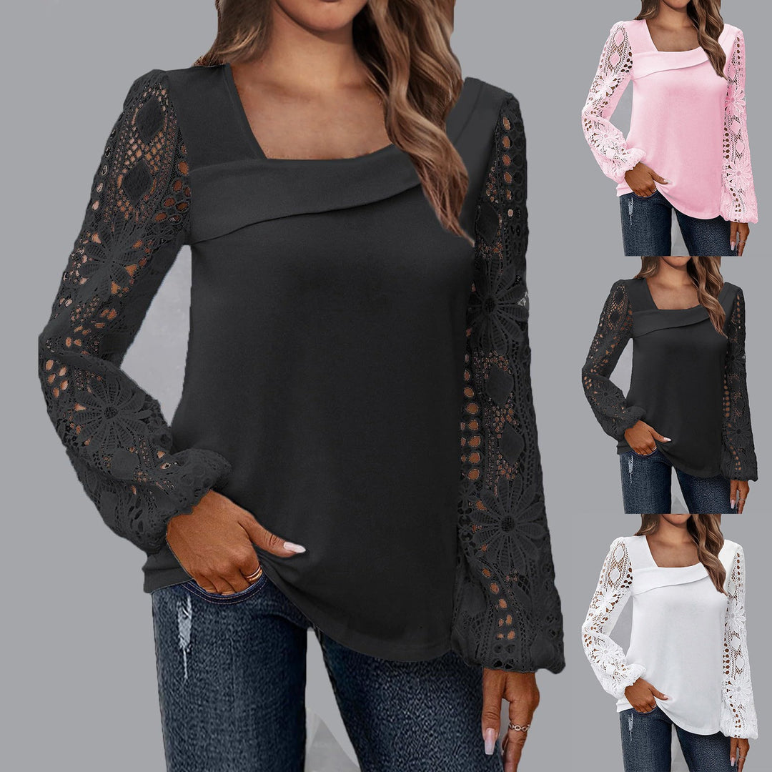 Dame Blonde Ærme Bluse Stilla