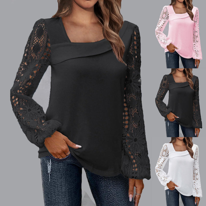 Dame Blonde Ærme Bluse Stilla