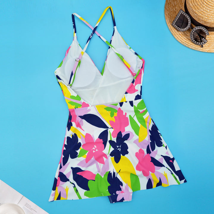 Dame Floral designet stranddragt Skovae