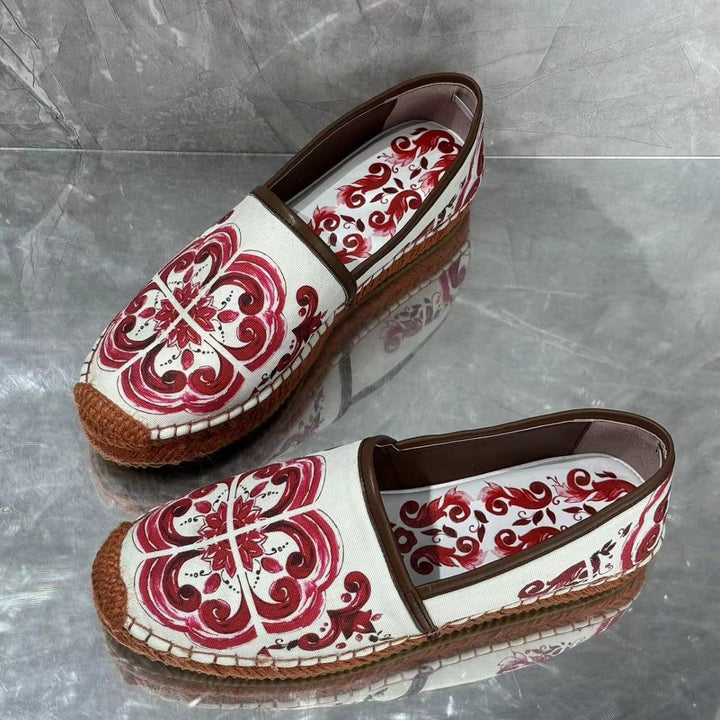 Femme Broderede Sling-Sandaler Stilla