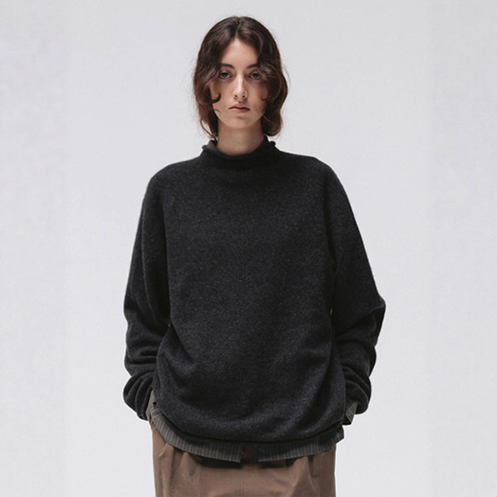 Kvinders høje hals behagelig strik sweater Stilla