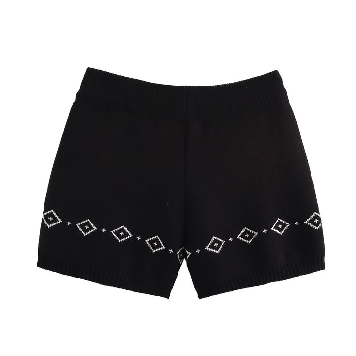 Femme Cozy Strik-Natkjole-Sæt Stilla