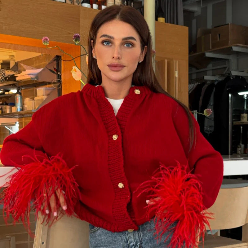 Kvinder Stilede Cardigan med Fancy Ærmer Stilla