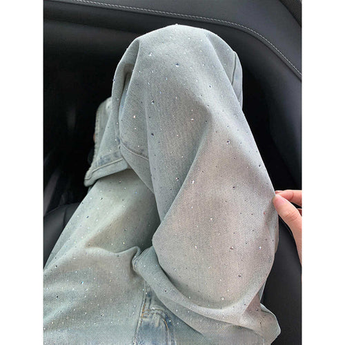 Femme Dekoreret Denim-Bukser Stilla