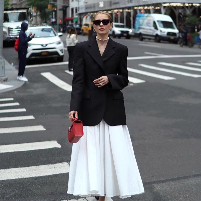 Kvinders mode blazer med oversized snit Stilla