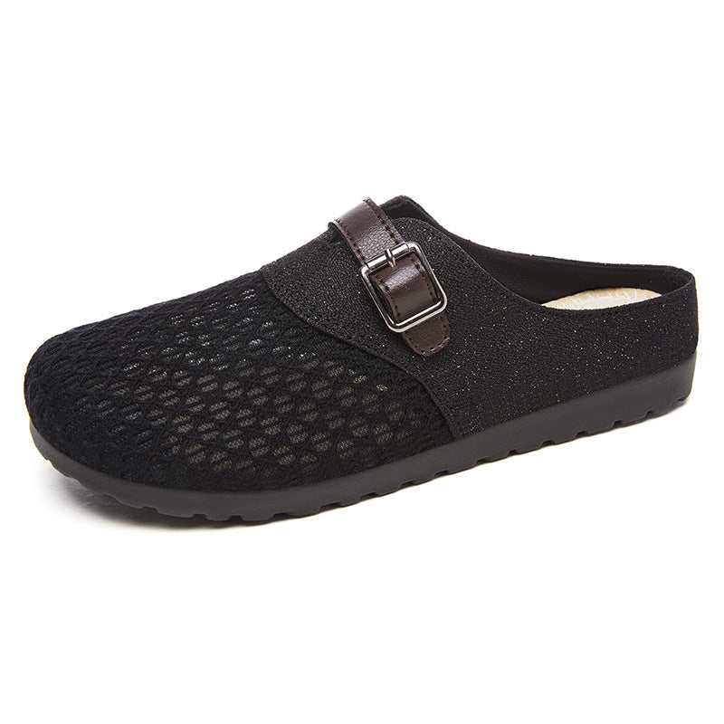 Femme Åndbare Slip-On Fritids Clogs Stilla