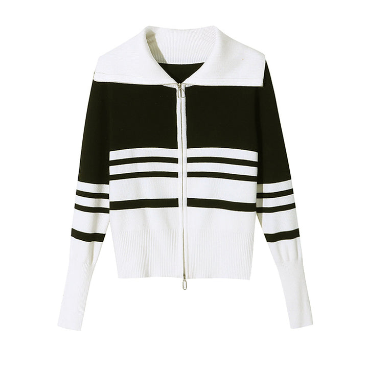 Kvindernes stilfulde zip-up cardigan Stilla