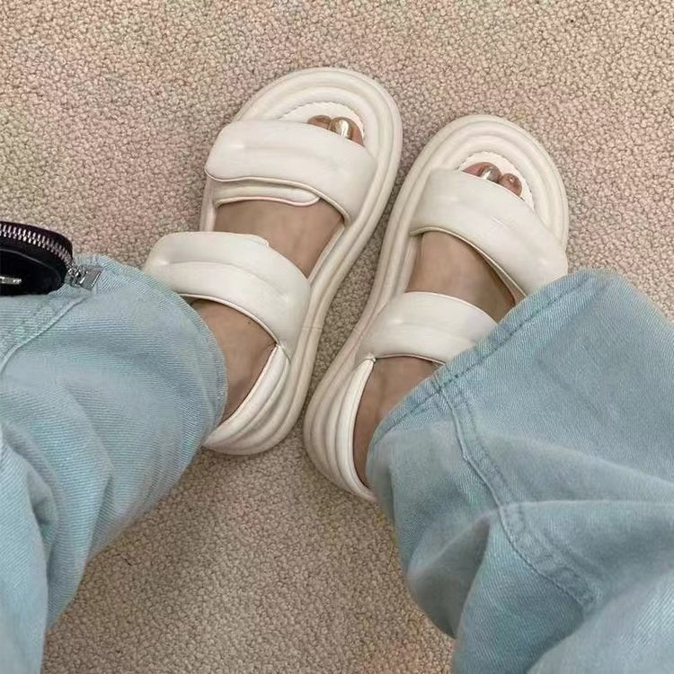 Dame Sportlige Sandaler med justerbar velcro og komfortabel sål Stilla
