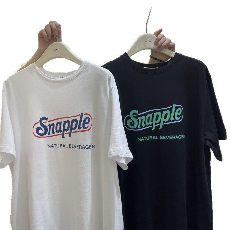 Femme Stilfuldt Logo Trykt T-Shirt Kjole Stilla