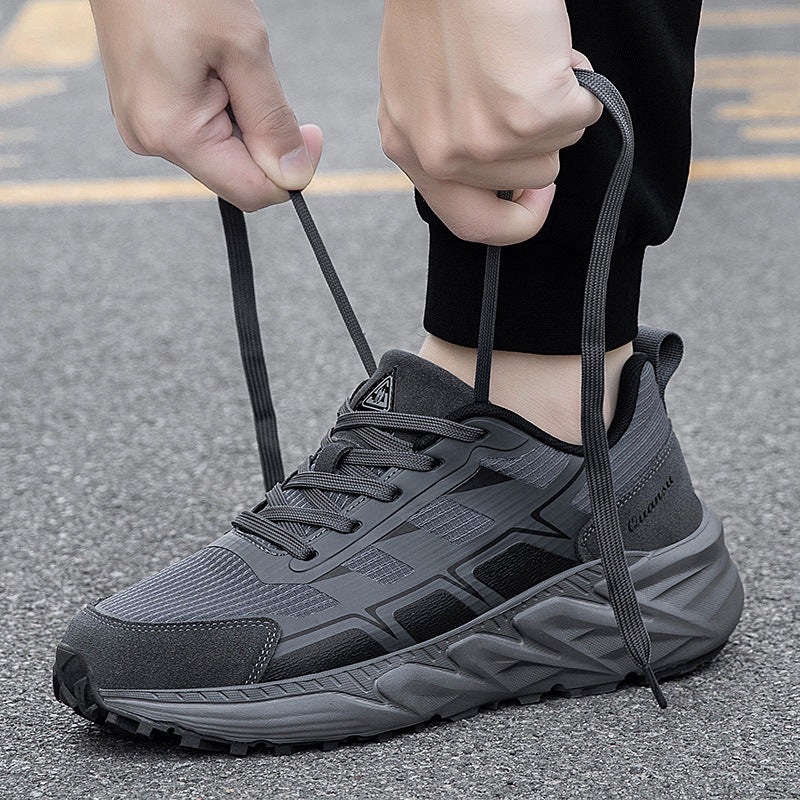 Herre Trail-Ready Performance Sneakers med støddæmpende dæmpning Stilla