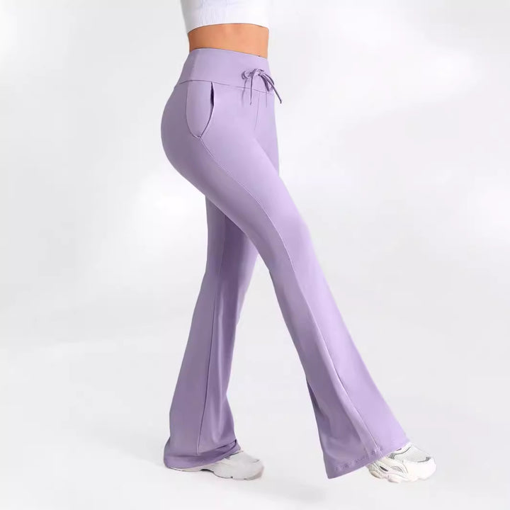 Dame yoga-bukser med høj talje og praktisk lomme-design Stilla