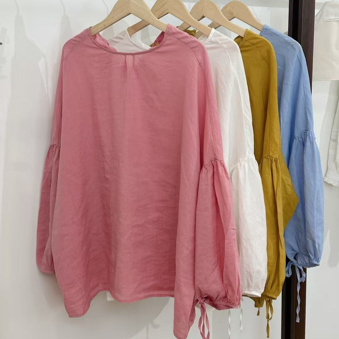 Femme Let Ballonærmer Bluse Stilla